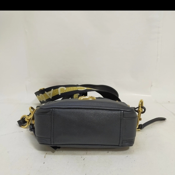 Marc Jacobs Black Leather Softshot Crossbody Bag - Picture 6 of 11